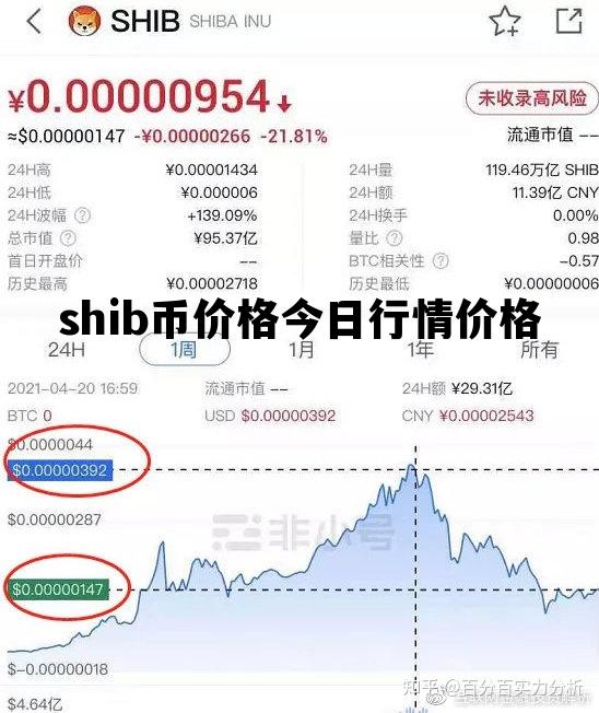 shib币价格今日行情价格，shib币价格今日行情价格人民币