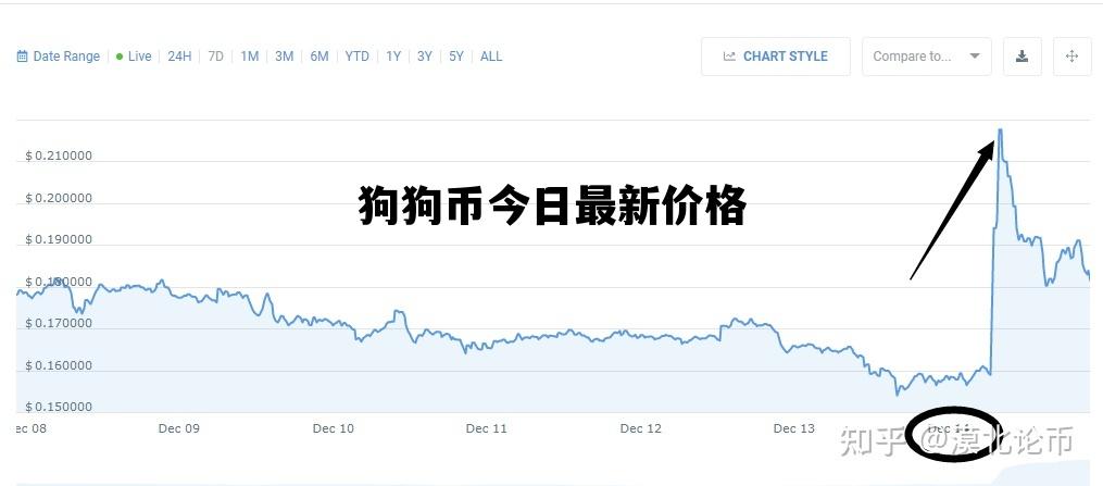 狗狗币今日最新价格，狗狗币今日最新价格行情美元