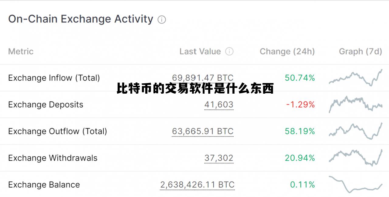 比特币的交易软件是什么东西，比特币的交易软件是什么东西啊