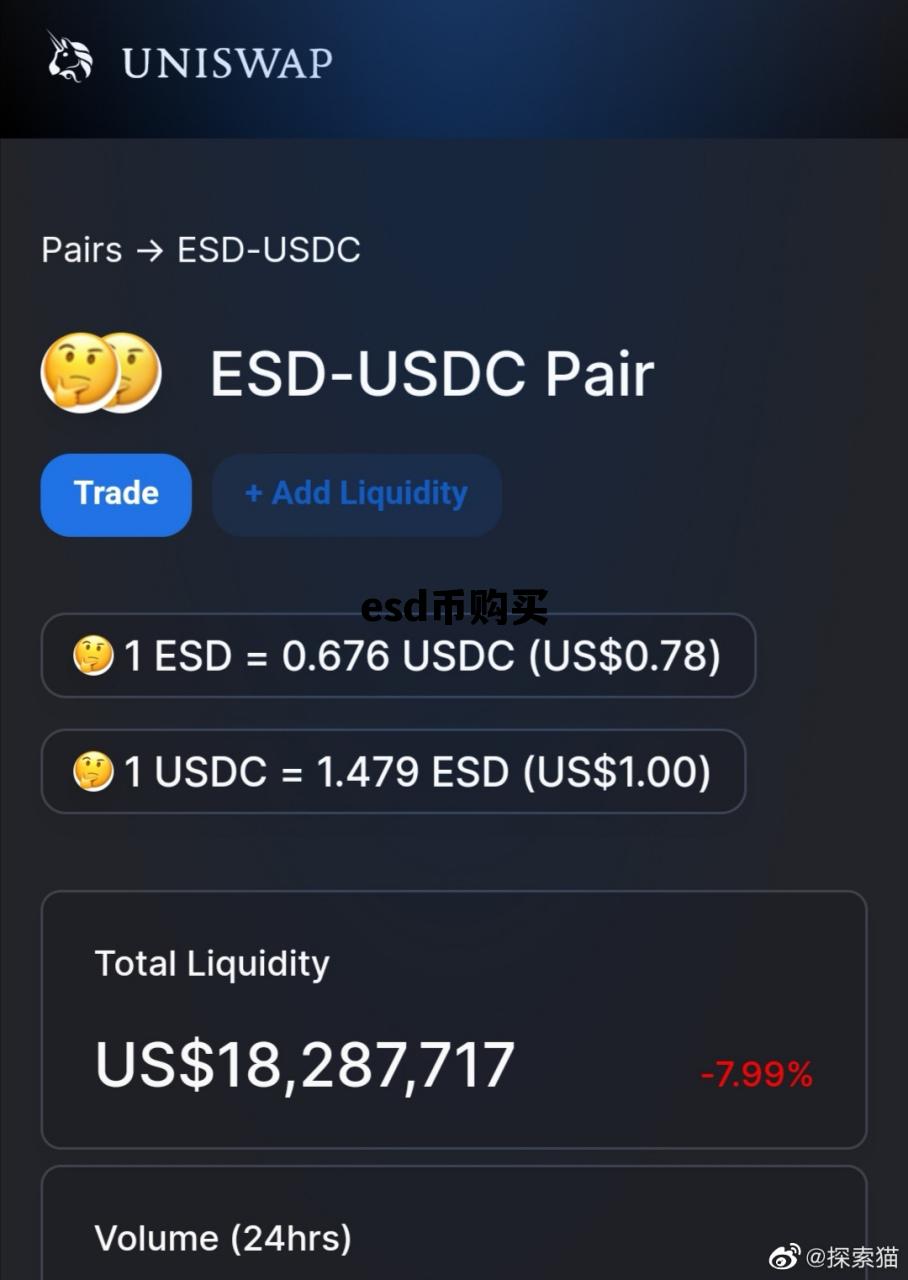 esd币购买，ESD是什么币