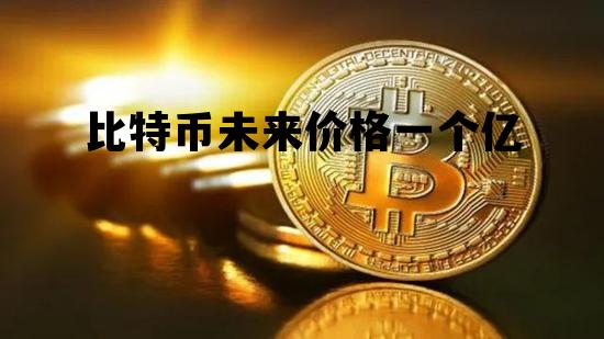 比特币未来价格一个亿，比特币未来价格一个亿是真的吗