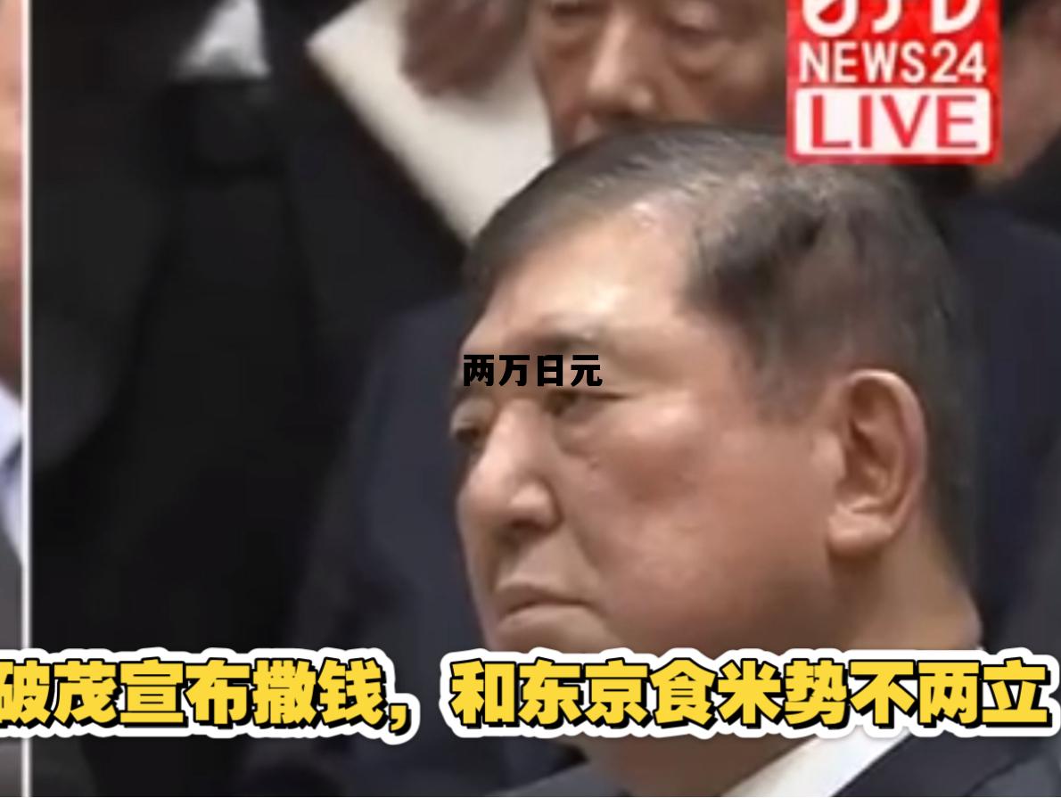 两万日元，两万日元在日本能干啥